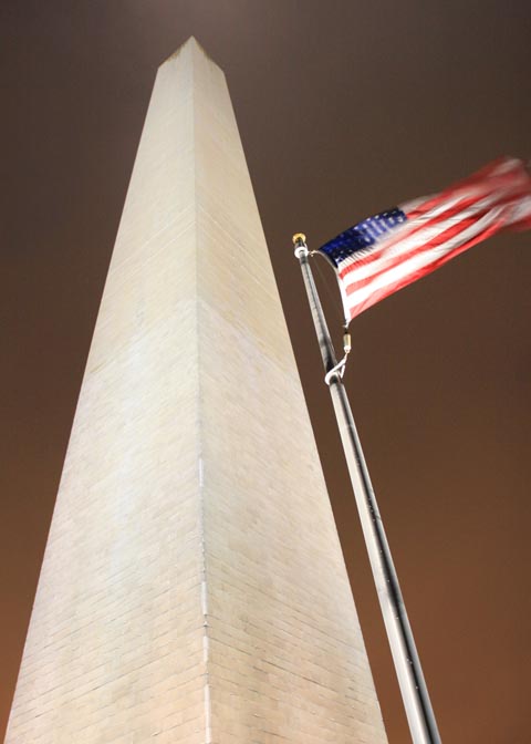Washington Monument at Night